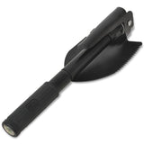 vidaXL Pelle pliable Acier au carbone Noir