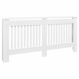 vidaXL Cache-radiateurs 2 pcs blanc MDF 172 cm