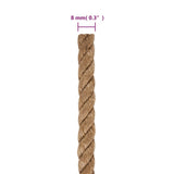 vidaXL Corde 100 % jute 10 mm 100 m