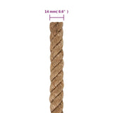 vidaXL Corde 100 % jute 10 mm 100 m