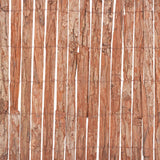 vidaXL Clôture Écorce 1000 x 50 cm