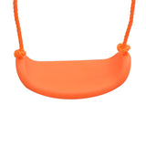 vidaXL Balançoire simple 2-en-1 et balançoire pour tout-petits Orange