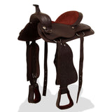 vidaXL Selle, bridon et col de poitrine Cuir véritable 16 po Marron (plusieurs options disponibles)