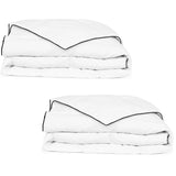 vidaXL Couette en duvet d'hiver 200 x 200 cm