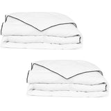 vidaXL Couette en duvet d'hiver 200 x 200 cm