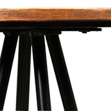 vidaXL Ensemble de bar 5 pcs Bois de récupération massif