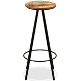 vidaXL Ensemble de bar 5 pcs Bois de récupération massif