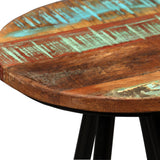 vidaXL Ensemble de bar 5 pcs Bois de récupération massif