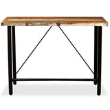 vidaXL Ensemble de bar 5 pcs Bois de récupération massif