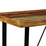 vidaXL Ensemble de bar 5 pcs Bois de récupération massif