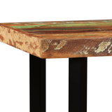 vidaXL Ensemble de bar 5 pcs Bois de récupération massif