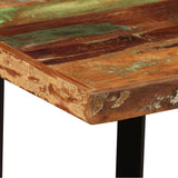 vidaXL Ensemble de bar 5 pcs Bois de récupération massif