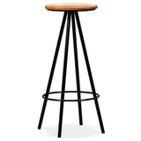 vidaXL Ensemble de bar 5 pcs Bois de récupération massif