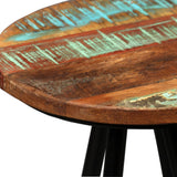 vidaXL Ensemble de bar 5 pcs Bois de récupération massif