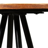 vidaXL Ensemble de bar 5 pcs Bois de récupération massif