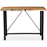 vidaXL Ensemble de bar 5 pcs Bois de récupération massif