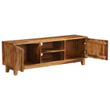 vidaXL Meuble TV Bois massif de Sesham 118 x 30 x 40 cm