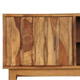vidaXL Meuble TV Bois massif de Sesham 118 x 30 x 40 cm