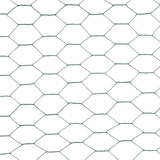 vidaXL Grillage Acier avec revêtement en PVC 25x1,5 m Vert