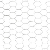 vidaXL Grillage pour volière Acier galvanisé 25x1,2 m Argenté