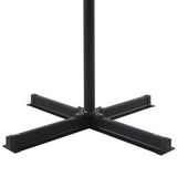 vidaXL Parasol blanc aluminium 500 cm