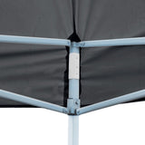 vidaXL Tente de réception pliable avec parois 3 x 6 m Anthracite