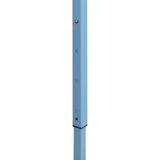 vidaXL Tente pliable avec 4 parois latéraux 3 x 4,5 m Blanc crème