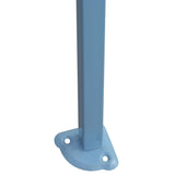 vidaXL Tente de réception pliable avec 8 parois 3x9 m Bleu