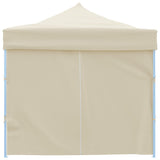 vidaXL Tente de réception pliable avec 8 parois 3x9 m Bleu