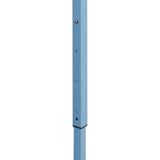 vidaXL Tente de réception pliable avec 8 parois 3x9 m Bleu