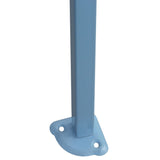vidaXL Tente de réception pliable avec 8 parois 3x9 m Bleu