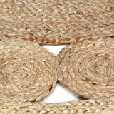 vidaXL Tapis fait à la main Jute tressée 150 cm