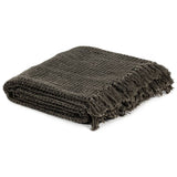 vidaXL Couverture en coton 125 x 150 cm Bordeaux