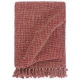 vidaXL Couverture en coton 125 x 150 cm Bordeaux (plusieurs options disponibles)