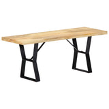vidaXL Banc 110 cm Bois de récupération massif