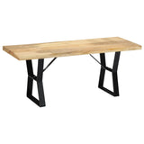 vidaXL Banc 110 cm Bois de récupération massif