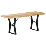 vidaXL Banc 110 cm Bois de récupération massif