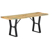 vidaXL Banc 110 cm Bois de récupération massif