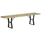 vidaXL Banc 110 cm Bois de récupération massif