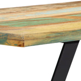 vidaXL Banc 110 cm Bois de récupération massif