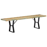 vidaXL Banc 110 cm Bois de récupération massif