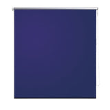 Store enrouleur occultant 120 x 175 cm bleu
