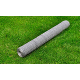 vidaXL Grillage pour volière Acier galvanisé 25 x 0,75 m Argenté