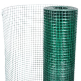 vidaXL Grillage Acier galvanisé et revêtement en PVC 25 x 1 m Vert