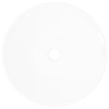 vidaXL Lavabo 42 x 14 cm Céramique Argenté