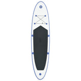 vidaXL Ensemble de planches SUP gonflables Bleu et blanc