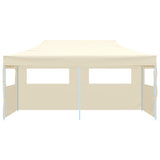 vidaXL Tente de réception pliable avec parois 3 x 6 m Anthracite