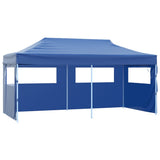 vidaXL Tente de réception pliable avec parois 3 x 6 m Anthracite