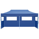 vidaXL Tente de réception pliable avec parois 3 x 6 m Anthracite