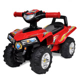 Quad à chevaucher enfant rouge avec son et lumière